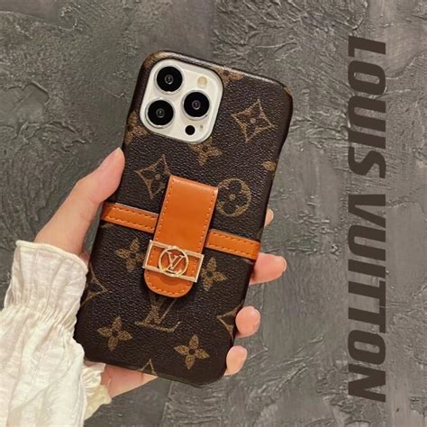 louis vuitton phone case black|authentic louis vuitton phone case.